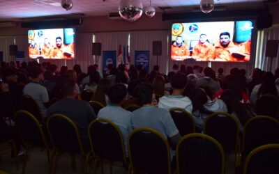 HECHO HISTÓRICO: VIDEOCONFERENCIA CON LA BASE ANTÁRTICA BELGRANO 2